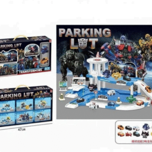 diy parking lot play set