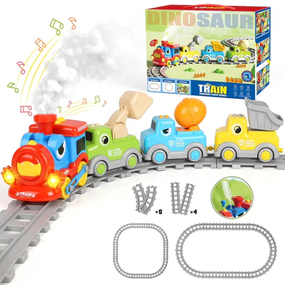 dinosaur rail car train track toy set dinosaur rail car train track toy set