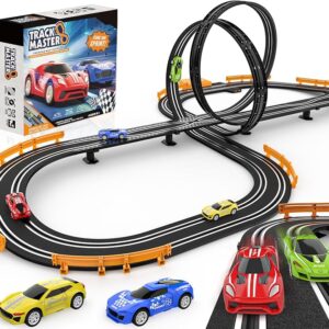 track master 1:64 scale racing track set for kids