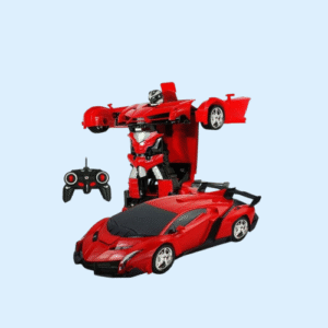 2 in 1 rc car to robot – rechargeable transforming toy