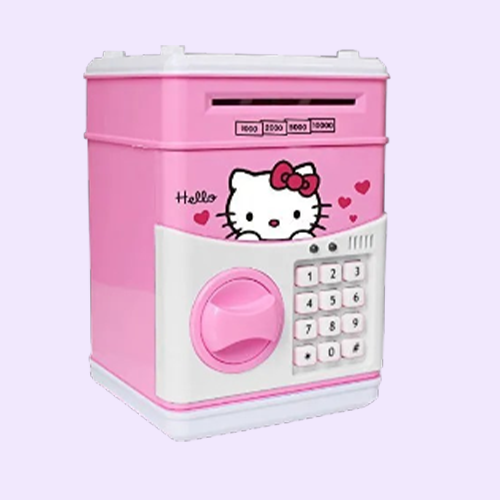 kids mini atm electronic money box piggy bank