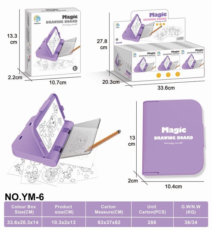magic drawing tracing board portable education magic drawing tracing board portable education
