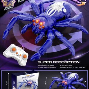 wall climbing spider remote control toy.