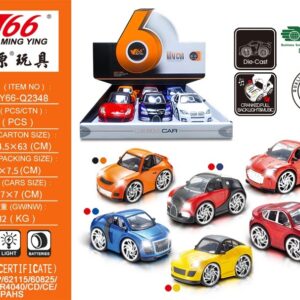 die cast simulation toy car set