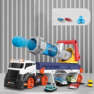 launched missile large deformed rail super transport truck