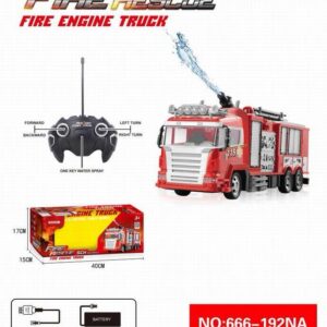 fire rescue water cannon rc fire truck