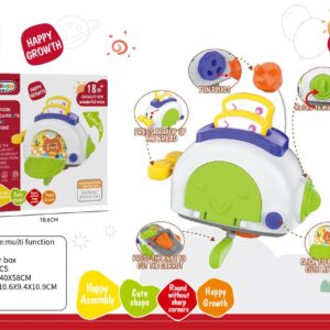 multifunctional toaster shaped activity toy for toddlers
